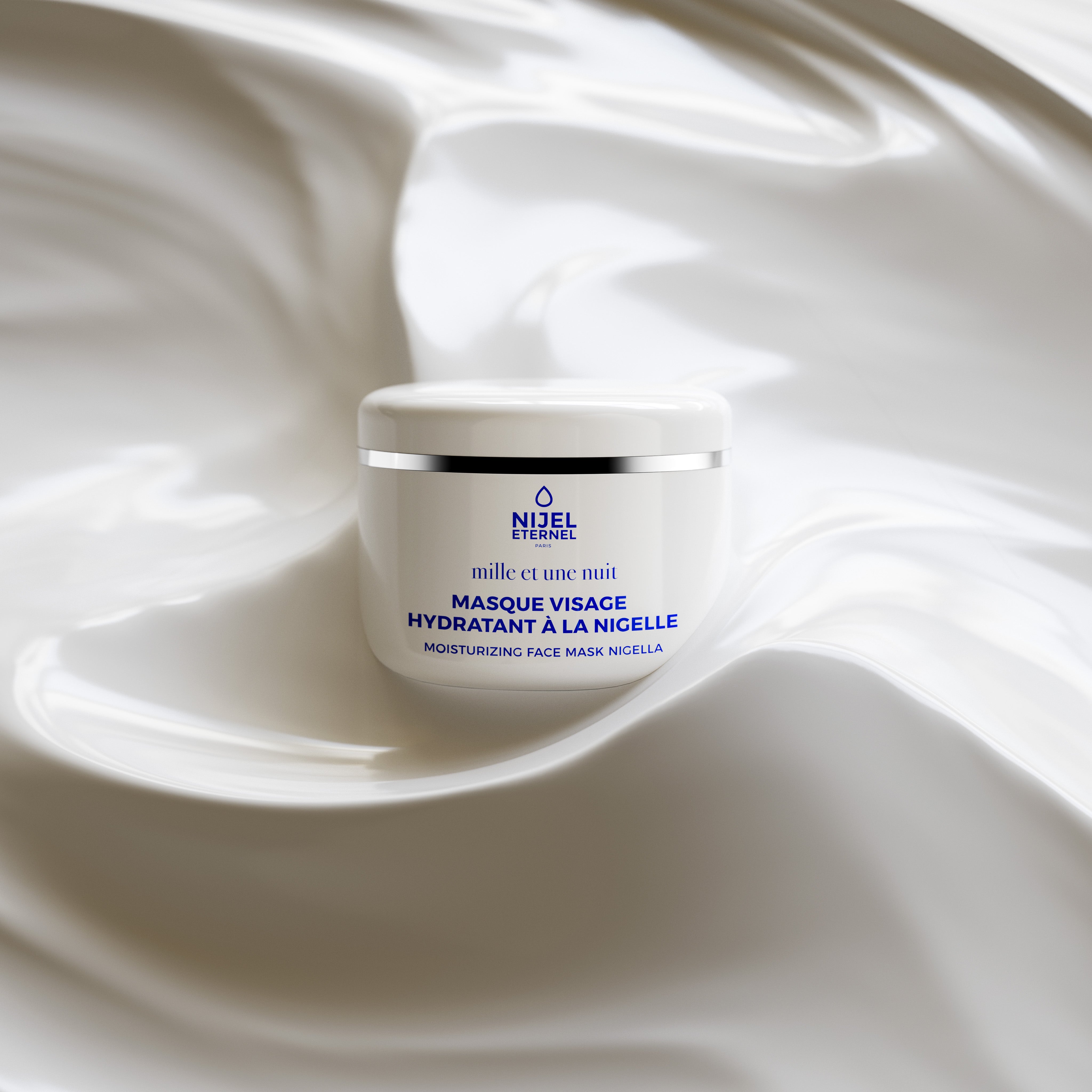 Hydrating face mask in Nigelle